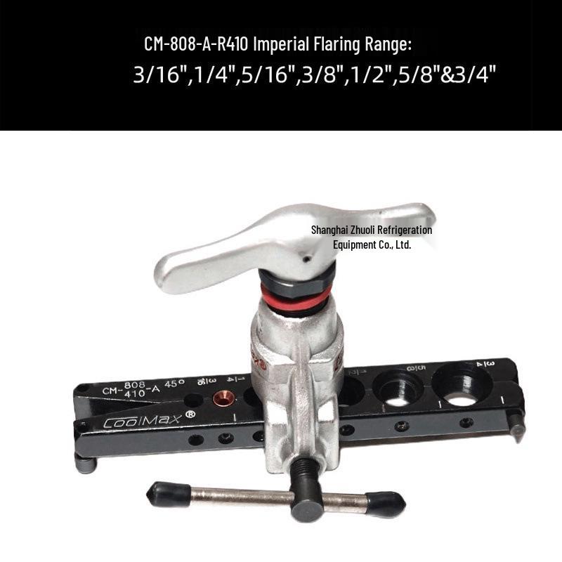 CoolMax GME 45° Eccentric Flaring Tool CM-808-A-R410 Metric/Imperial