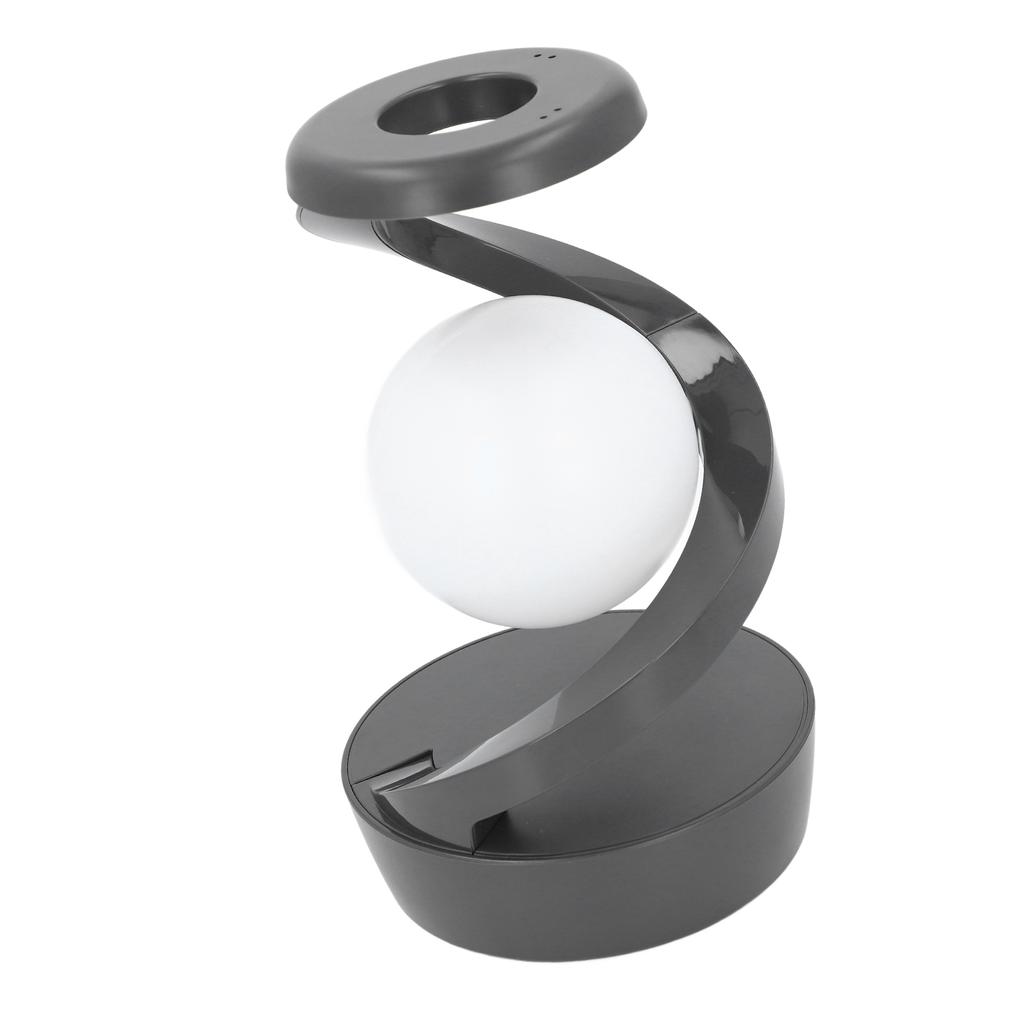 3D Floating Ball Light Wireless Charging Levitating Spiral LED Table Lamp Night Light for Bedroom