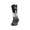 Elite Men's Mid-Calf Basketball Socks - Thickened, High-Top, Digital Star Player Sports Socks