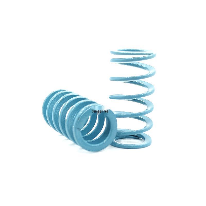 SWU43 Light Blue Rectangular Mold Spring, Alloy Steel