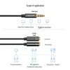 Ugreen 3.5mm Headphone Mic Splitter Cable