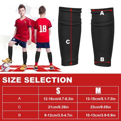 1Pair Soccer Shin Guards For Kids Youth, Shin Guard And Shin Guard Sleeves For Boys And Girls For Football Games