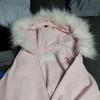 Unisex Oversized Hooded Zip-Up Sweatshirt With Faux Fur Trim Winter Casual Pullover Teens Adults