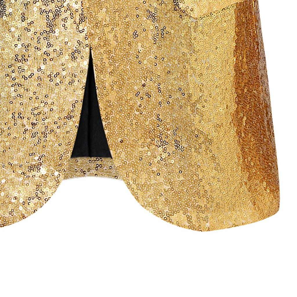 Men's Autumn/Winter Disco Shiny Sequined Jacket Business Suit ZT-X61