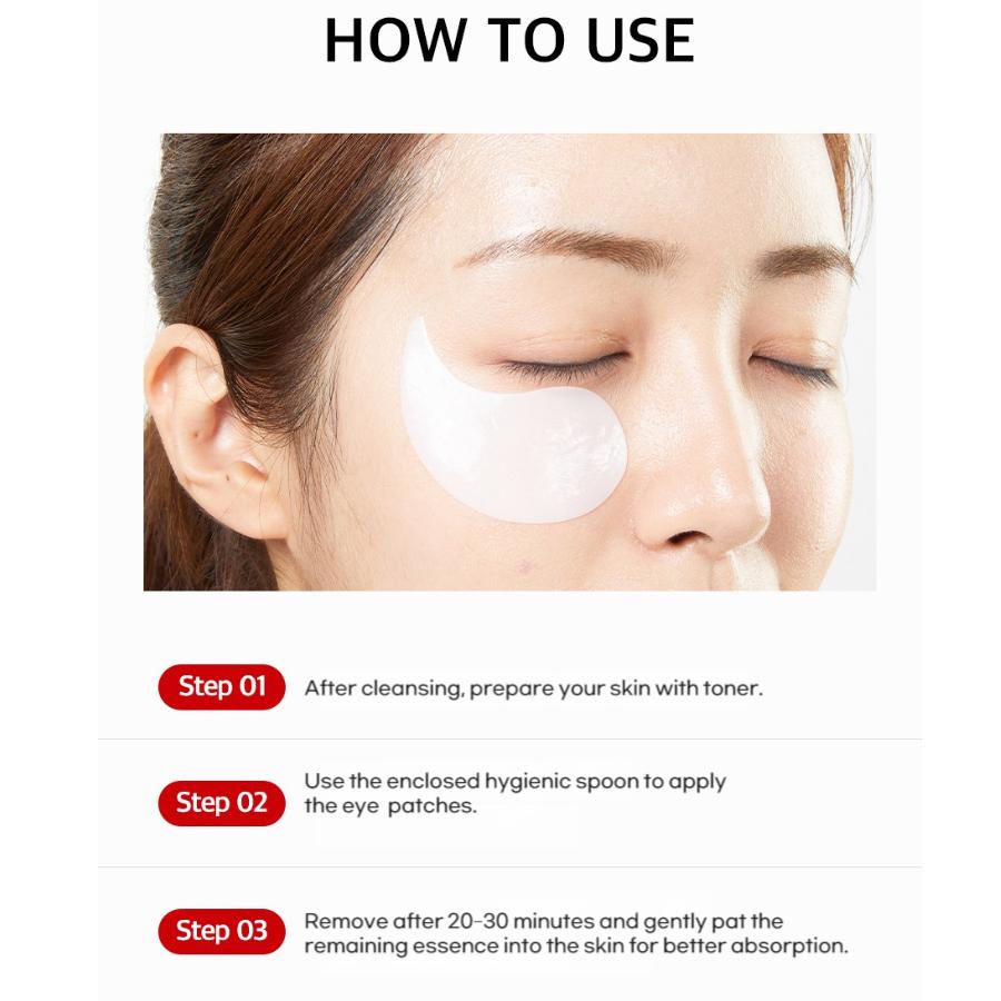 MEDI-PEEL Red Lacto Collagen Eye Patch (60 Sheets)