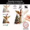 Christmas Angel Girl Acrylic Plate 7in 2D Decorative Home Office Garden Piece Multi-functional Artwork Base Gift