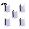 Rotary Knobs 5Pcs Universal EQ Knob Replacement Wear Resistant Caps Mini Size Simple Installation Equalizer Potentiometer Fader Wear-resistant