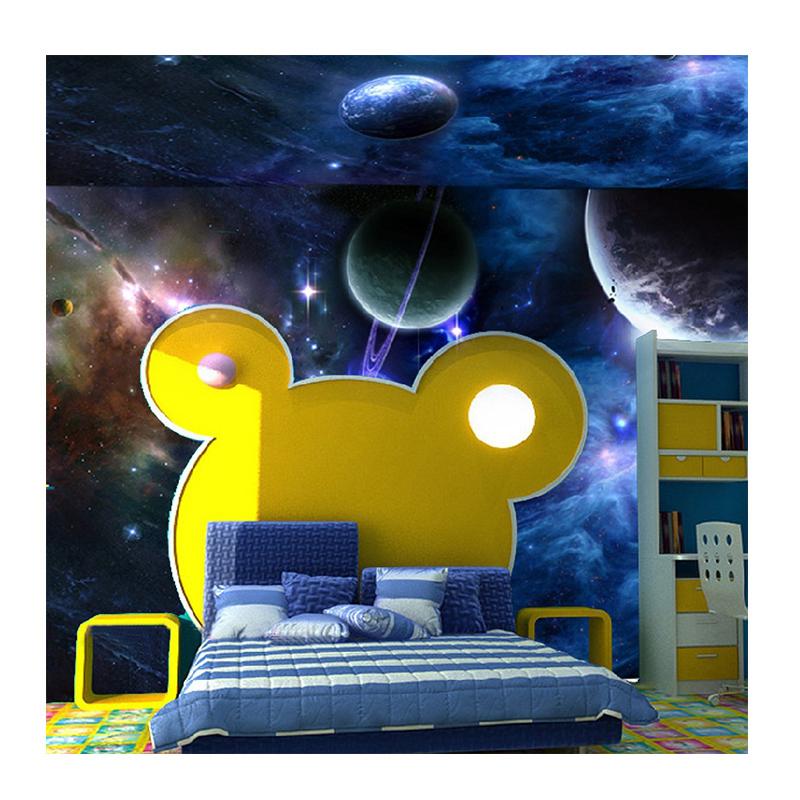 

Modern 3D Cosmic Night Pattern Wallpaper For Kids Room Living Room Background Waterproof 3D Wallpaper Murals 200 cm(W) x 140 cm(H)