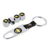 Car Wheel Metal Alloy Valve Caps For Chevrolet Cruze Malibu Spark Orlando Aveo Captiva Optra Trax Lacetti Tire Modification