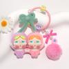 Dukkepose Par Bil Kirsebær Nøkkelring Dekorativt Anheng Mobiltelefonkjede