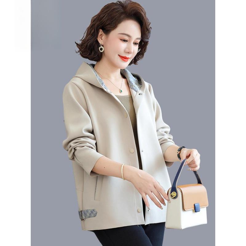 Spring and Autumn Fashion and Foreign Style 2026 New Middle-aged and Elderly Women's Casual Jacket and Top