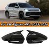 For LHD Volkswagen VW Tiguan MK3 2025 2026 M Rearview Mirror Cover Side Reversing Rear View Mirror Trim Caps