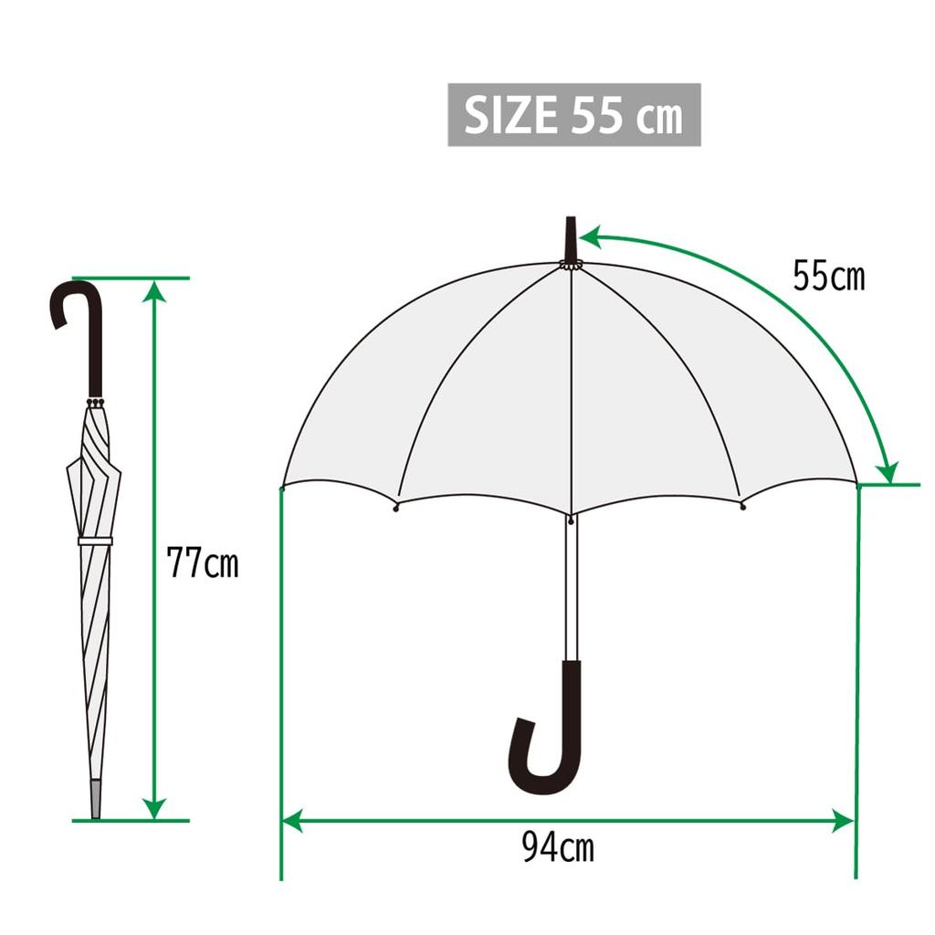 Leve longo adequado para dias ensolarados e chuvosos UPF UV Azul Claro H A U 6 varetas, duas cores, guarda-chuva, dias, 50+, 99% proteção, 10002948,