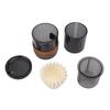 Coffee Cup 3 In 1 Portable Coffe Cup PCTG Overlay Design Universal Fit for Camping Travel Outdoor