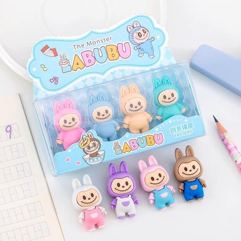Cute Eraser Box for Primary School Students 3D Stereoscopic Eraser Children's Stationery Gift