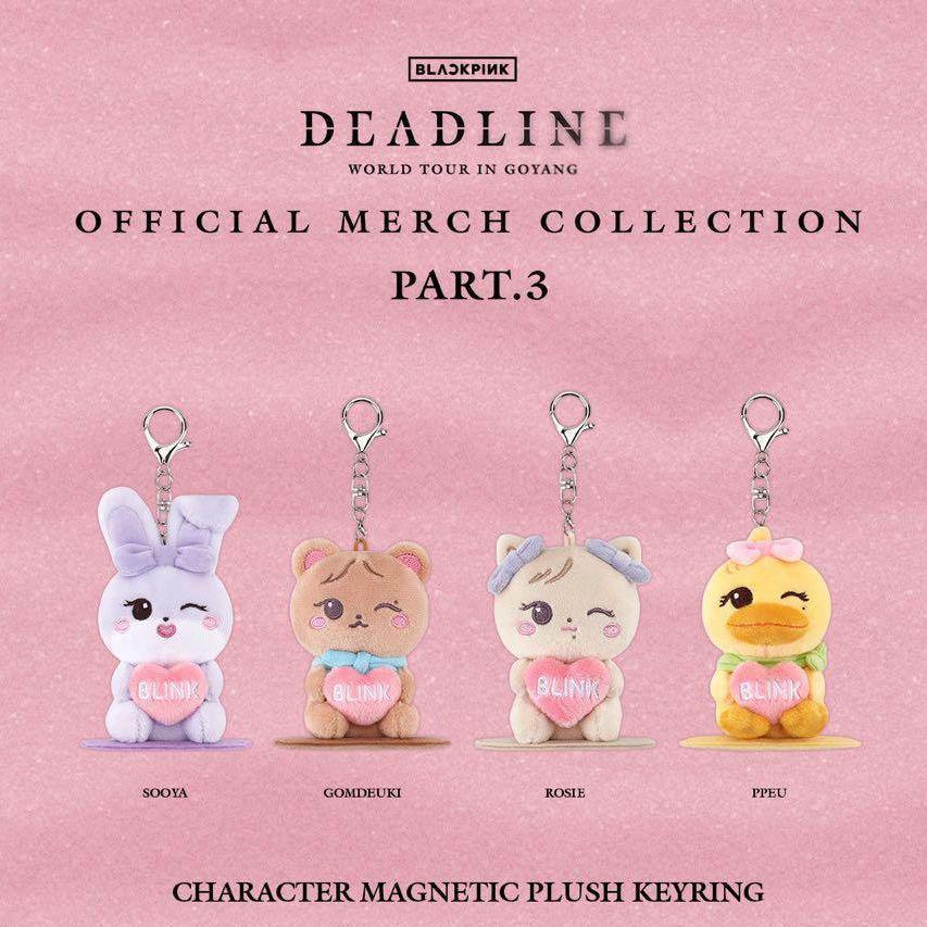 [USED] Rosé BLACKPINK Seoul Concert DEADLINE Keyring Logi