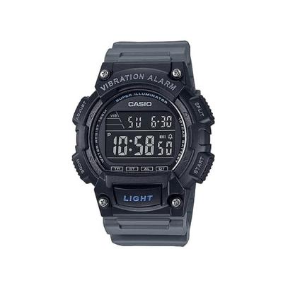 Casio Vibration Alarm Digital Watch CASIO W736H-1A Watch for Kids, Elementary School Students, Junior High School Students, Men's, Lightweight Stopwat