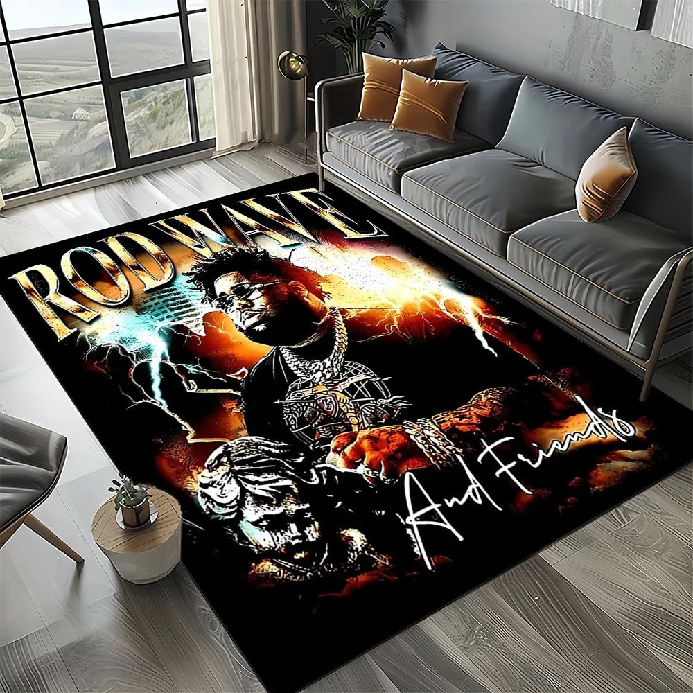 2025 New Style Rod Wave Rapper Area Rug,Carpet Rug for Home Living Room Bedroom Sofa Doormat Decor,kids Play Non-slip Floor Mat