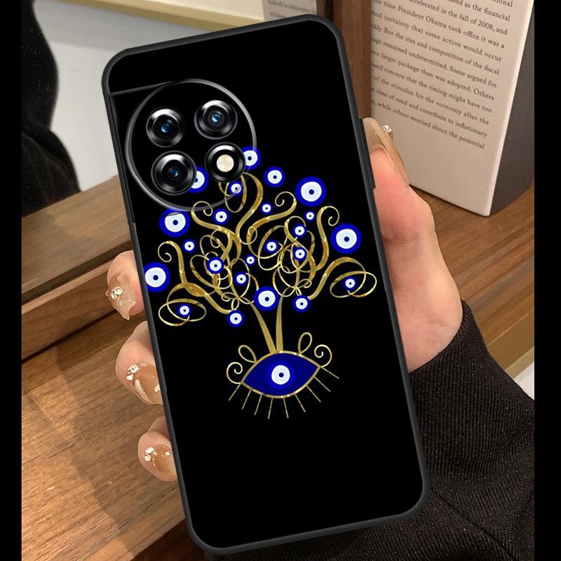 Evil Eye Case For OnePlus 15 13 12 11 10 15R 13R 12R 10T 13T OnePlus Nord 5 CE 4 3 Lite N20 N30 Cover