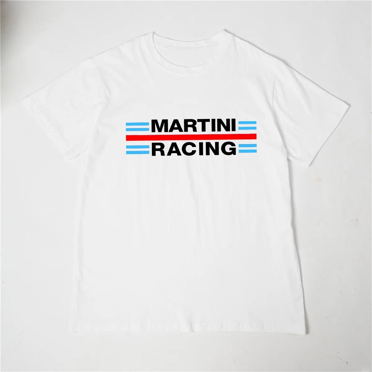 

Футболка Унісекс Жіноча Martini Racing Модний Принт Бавовна Оверсайз Брендова Футболка З Коротким Рукавом Футболка Вуличний Одяг Топи Футболка Одяг XL