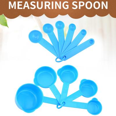 11Pcs/Set Plastic Measuring Spoon & Cup Set BPA-Free Baking Measuring Tool