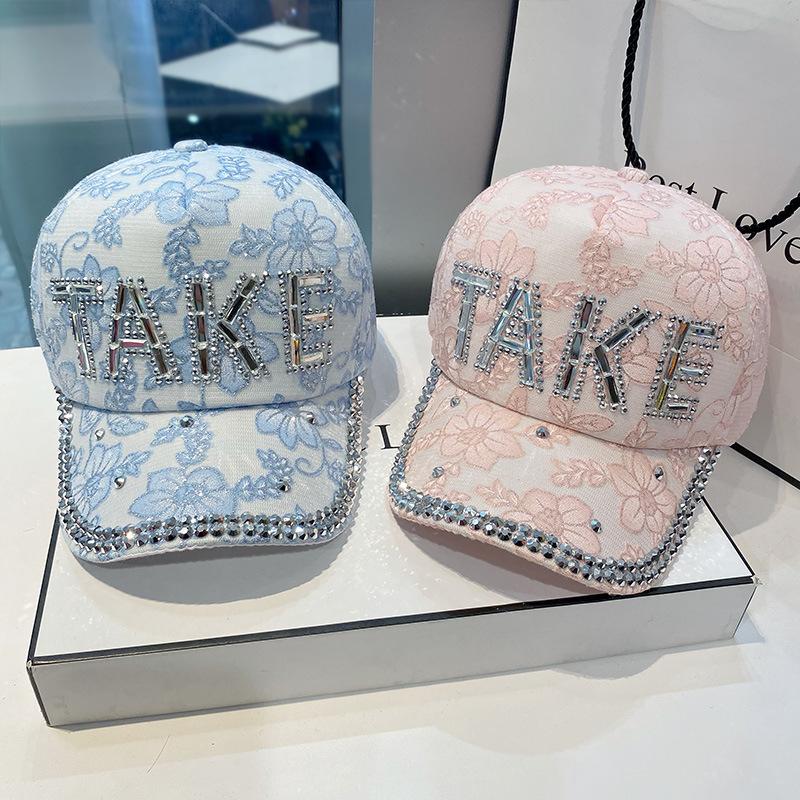 Embellished  Baseball Cap - Stylish Street Style Trucker Cap For Sun Protection - Adjustable, Breathable