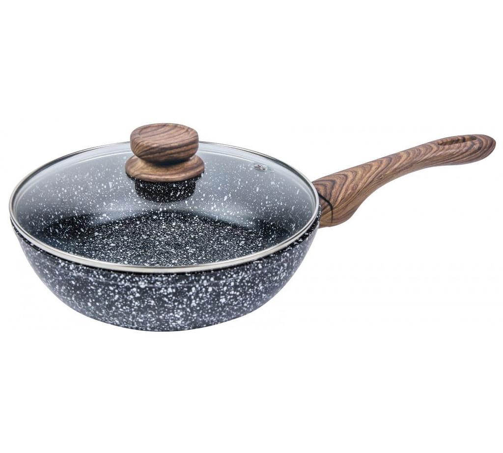 Patelnia Wok 24cm KINGHOFF Granit Wood KH-1583 1170