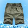 Big Size Men's Casual Shorts Summer Light Weight Shorts Outdoor Sports Cool Breathable Beach Relaxed Fit Cotton Cargo Shorts
