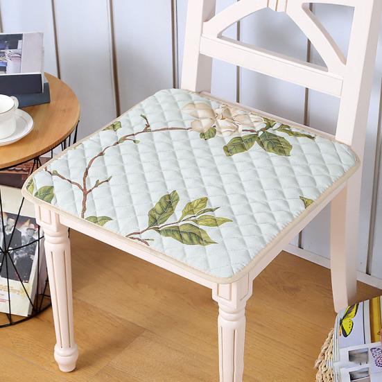 Polštářek na židli s popruhy Prachotěsný Dekorativní polyester Podložka na podložku do restaurace pro domácnost pro každodenní použití