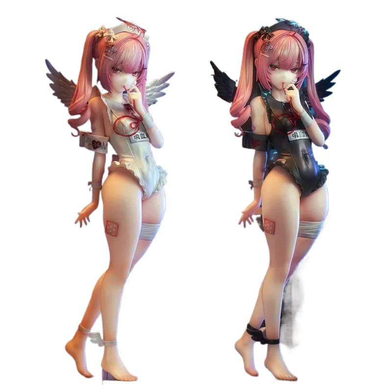 26cm Tsukuyomi Riko Trainee Nurse Bibi Buttons 1/6 Girls Toys Chinese Anime PVC Action Figure Toy Game Collection Model Doll