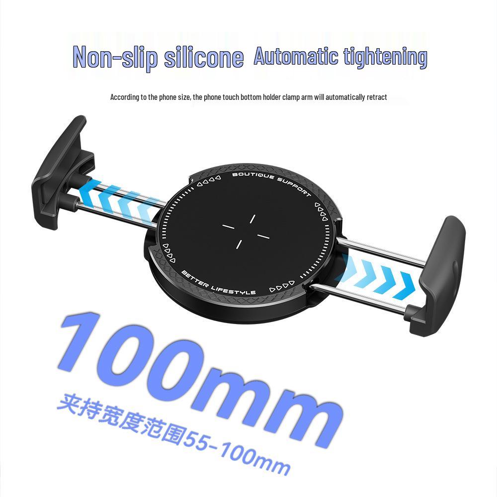 Magnetic Car Phone Holder with MagSafe-Compatible Adhesive Ring