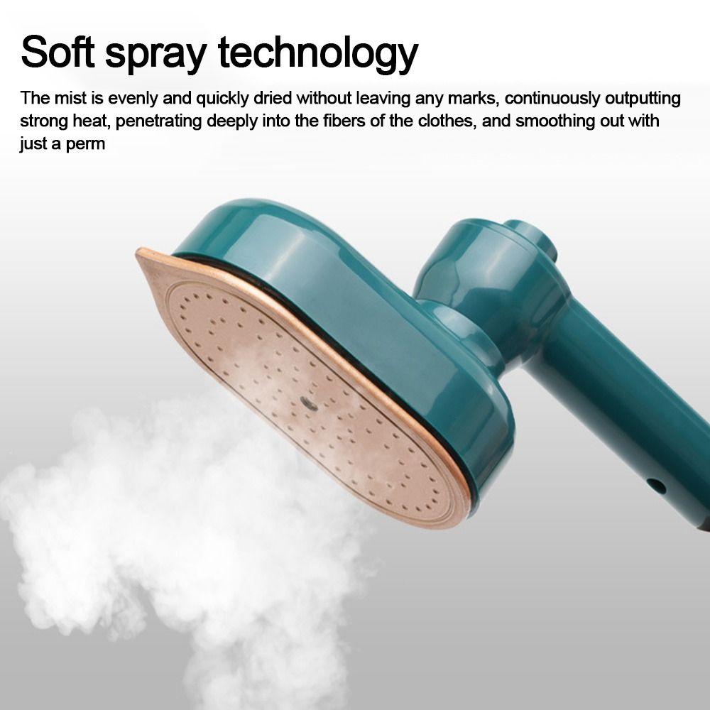 180°Rotatable Micro Steam Iron Gradually Heating Up Travel Steam Iron Travel Steamer for Clothes