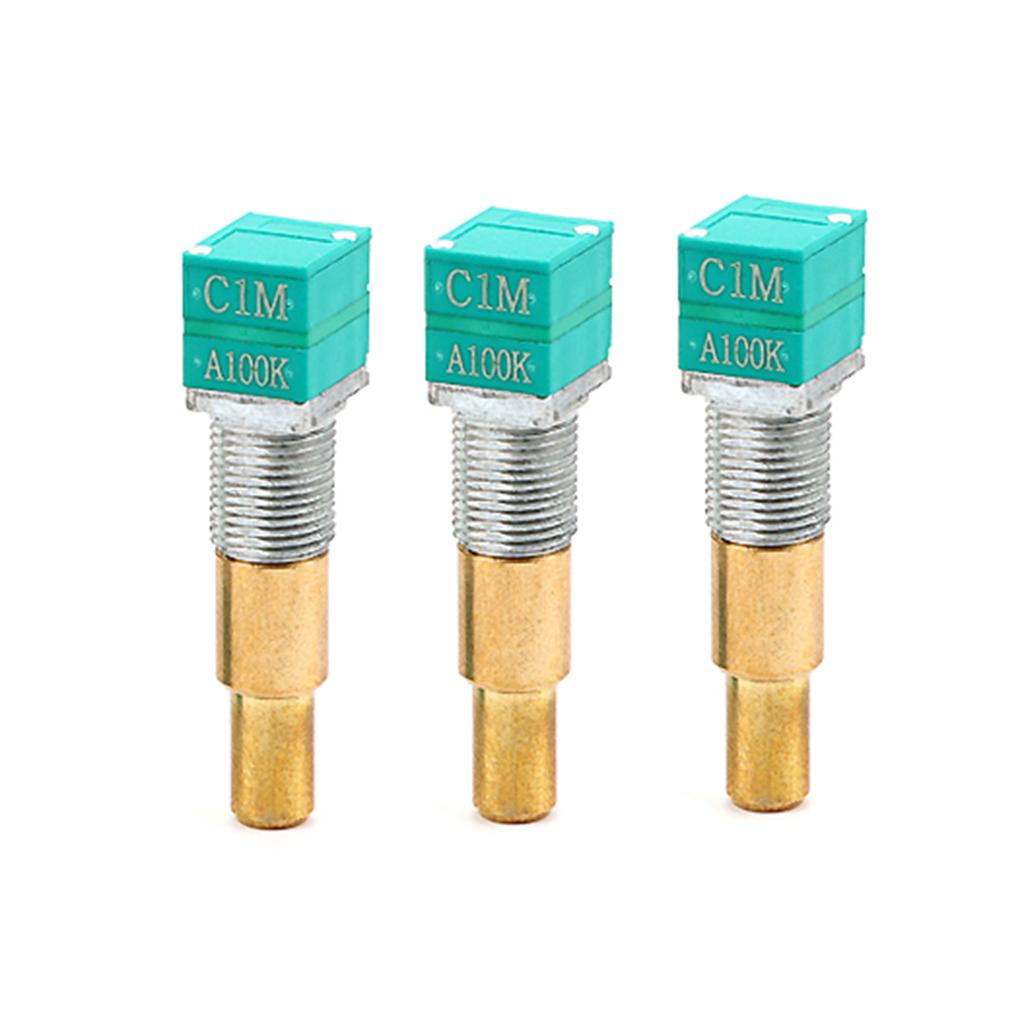 3 Pieces Easy Installation, Reliable Control Two Axis Potentiometer Smooth Rotation Potentiometer for Car and Navigation