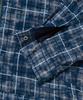 WKNDRS Checkered Zipup Shirt (Navy)