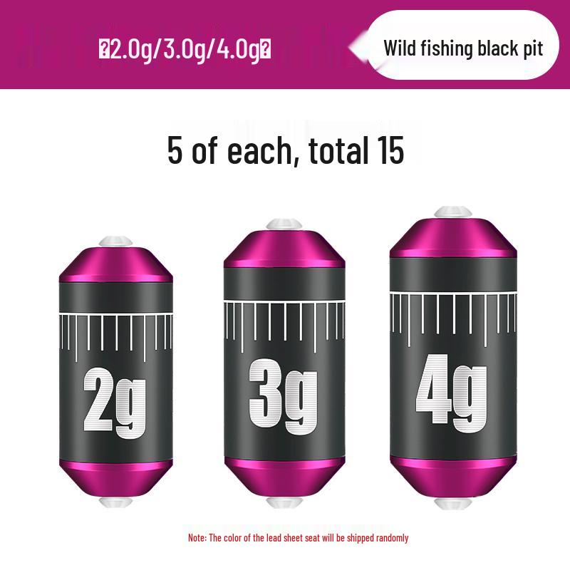 Anti-Explosion Double Core Lead Sinkers for Fishing - Big Fish Competition Gear Accessories