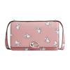 New Baymax Rabbit, Collaboration Bandit Cow Leather Envelope Bag, Handbag, Shoulder Bag Women's Pink CK389-LHVVR