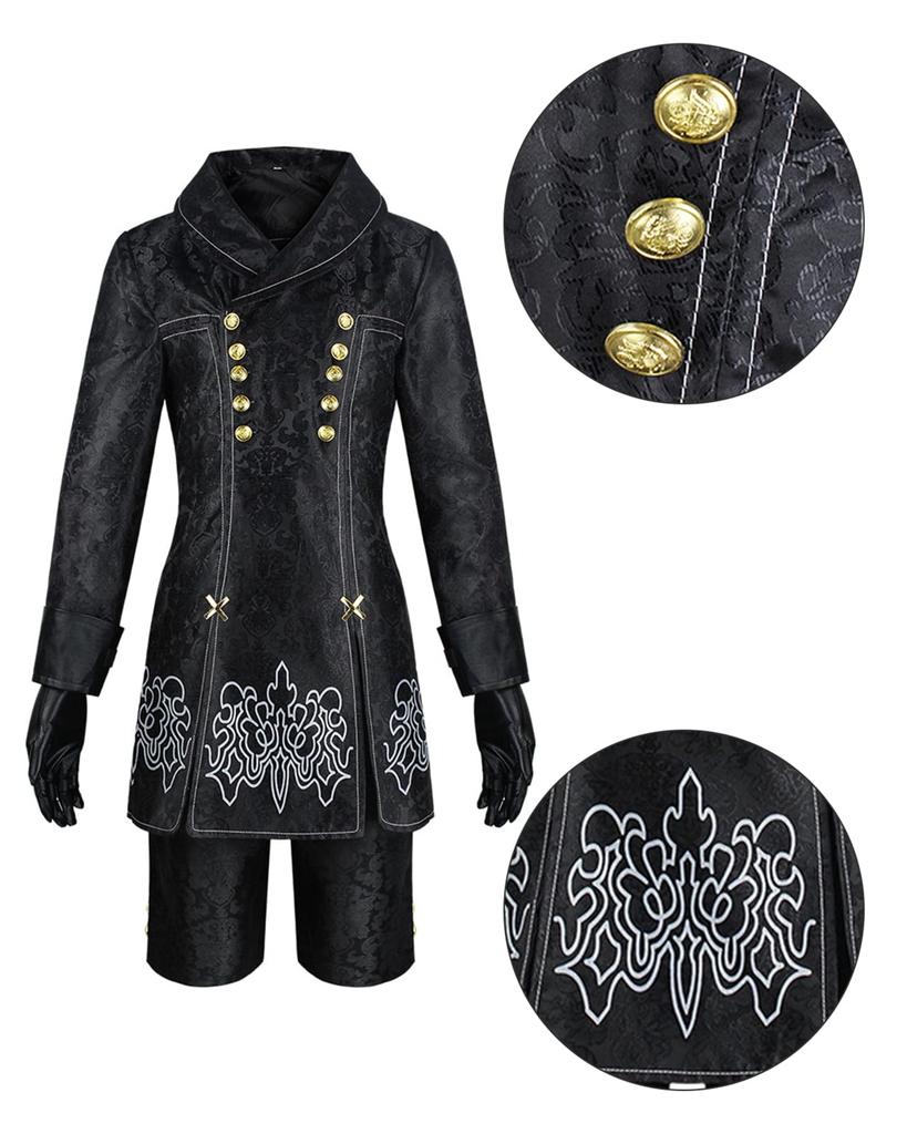 Cosplay YoRHa Type S Cosplay Automata Halloween 2B and 9S Cosplay Costume [NOKIJP] NieRAutomata No.9 Costume, 2B, 9S, A2, Costume, Costume,