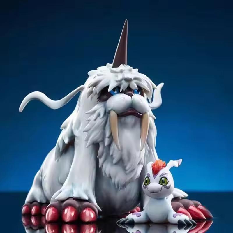 14cm/5.51inch Anime Digimon Adventure Ikkakumon Figure Gomamon Action Figurine Pvc Statue Collection Model Toys Gifts