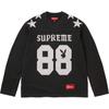 777130 x Playboy L/S Voetbal Top Zwart