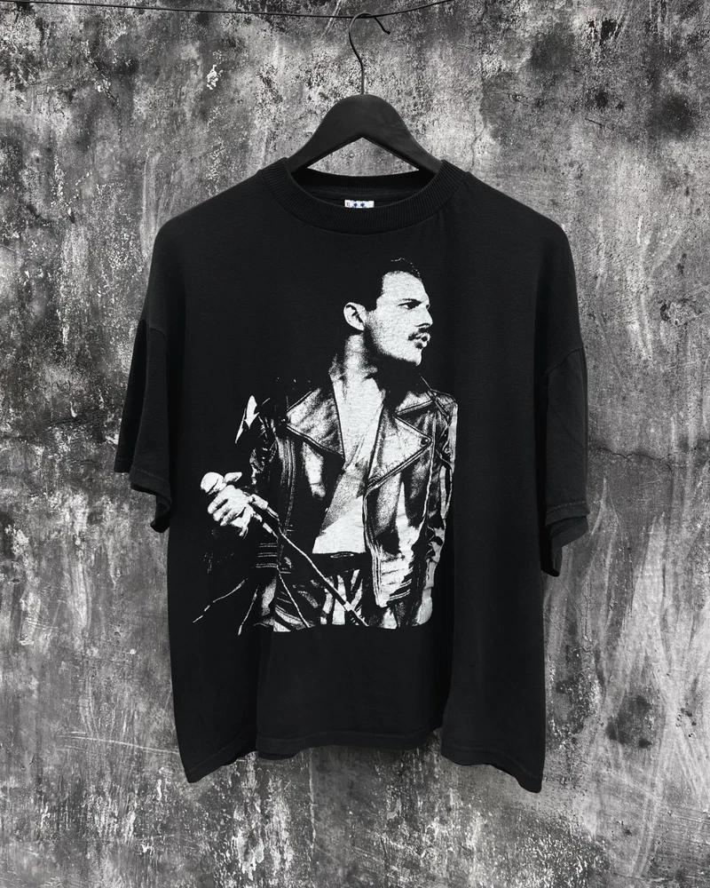 Vintage 1990s Freddie Mercury Portrait Tshirt S