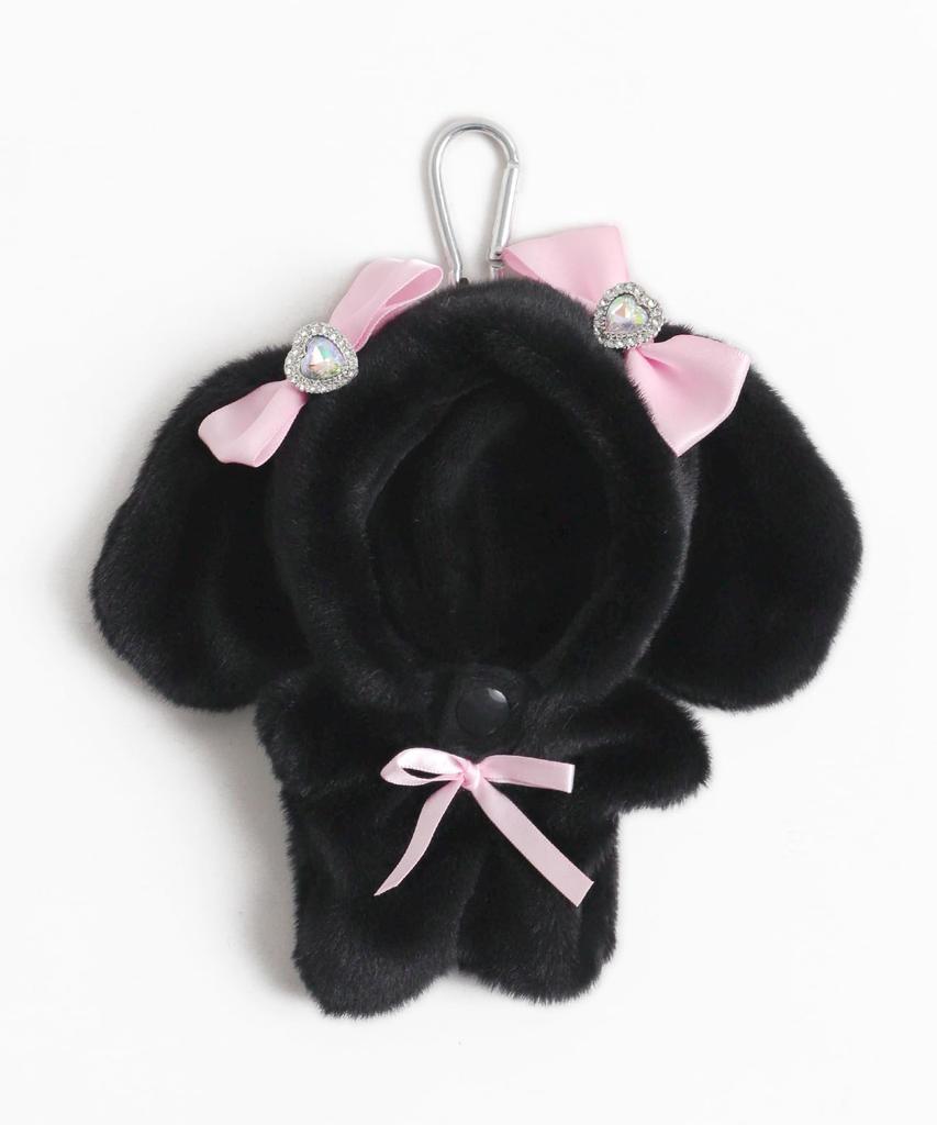 WEGO Double Ribbon Animal Plush Perfect for Size Pattern 2 Kigurumi, 15cm, Cute, Oshikatsu, Gift, Present, Women's, F,