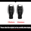 Ziny Alloy Car Smart Key Case Cover Shell Fob Accessories For Mercedes Benz A B C S Class AMG GLA CLA GLC W176 W221 W204 W205