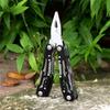 Stainless Steel Multi-tool Pliers Outdoor Combination Knife Pliers Folding Portable Multi-purpose Pliers Tools