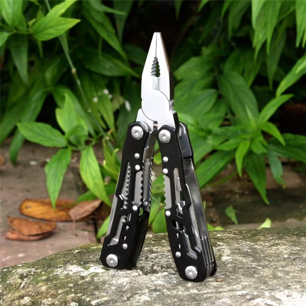 Stainless Steel Multi-tool Pliers Outdoor Combination Knife Pliers Folding Portable Multi-purpose Pliers Tools