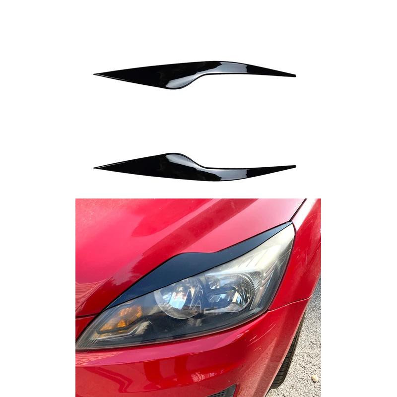 Car Headlight Eyebrow Eyelids Fit For Focus 2 MK2 2.5 2008 2009 2010 2011 Headlamps Cover Body Kits Tuning