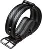 ZULUDIVER Classic Bond 1973 British Cadet Nylon Watch Black Gray Satin Buckle 22mm Band, & - -