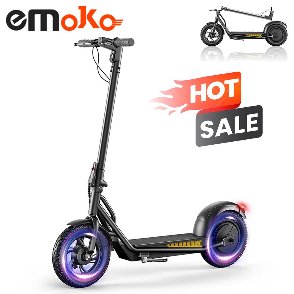 Emoko A19 12" Universal City E-Scooter, 36V15Ah, 500W, APP Control, Cruise control, Foldable Electric Scooter for Daily Commuter & Outdoor Use