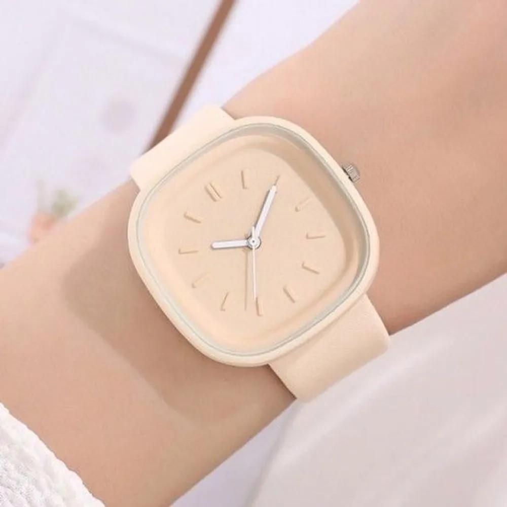 Women's Watch Calculator Wristwatch Student Wristwatch Pink Watch Student Fashion Watch Watch Layering