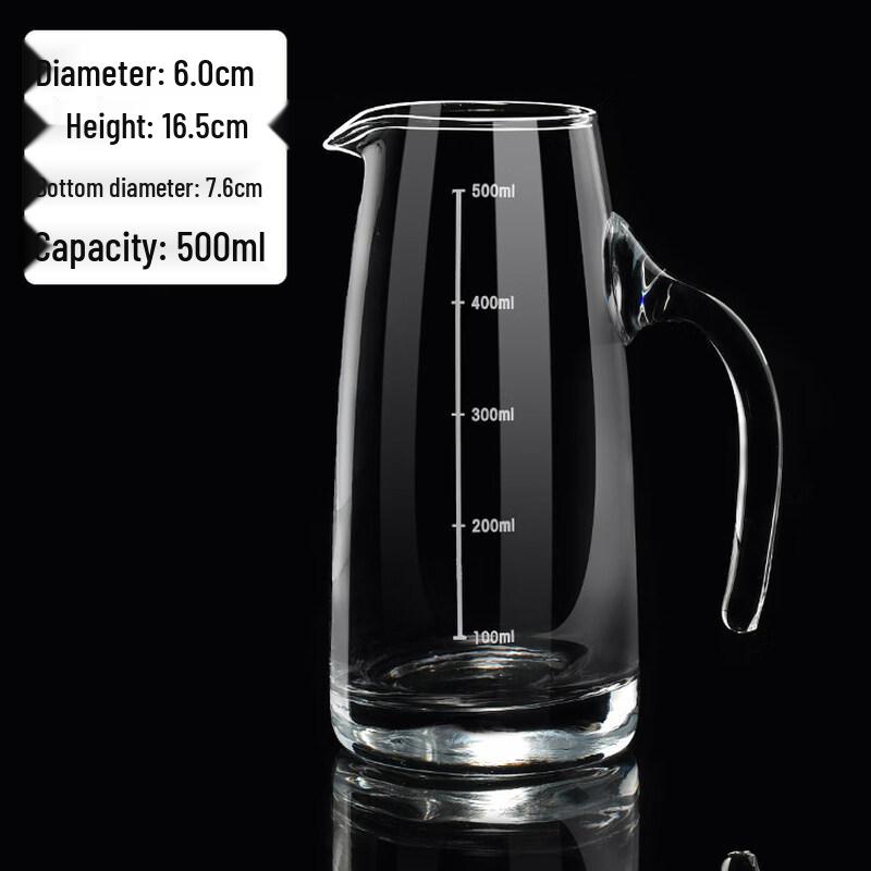 ZISIZ Handmade Glass Wine Decanter