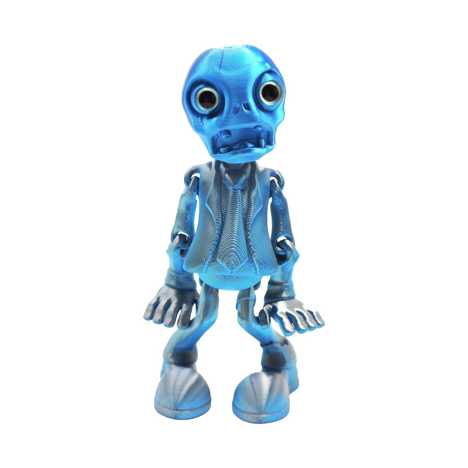 

3D Printed Desktop Ornaments With Movable Joints And Six Colors To Choose From, Adding To The Home Atmosphere One Size синий